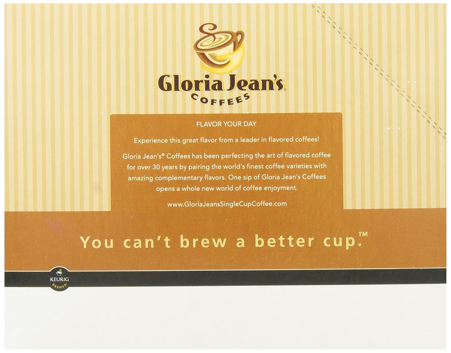 Gloria Jean's Butter Toffee Coffee K-Cups