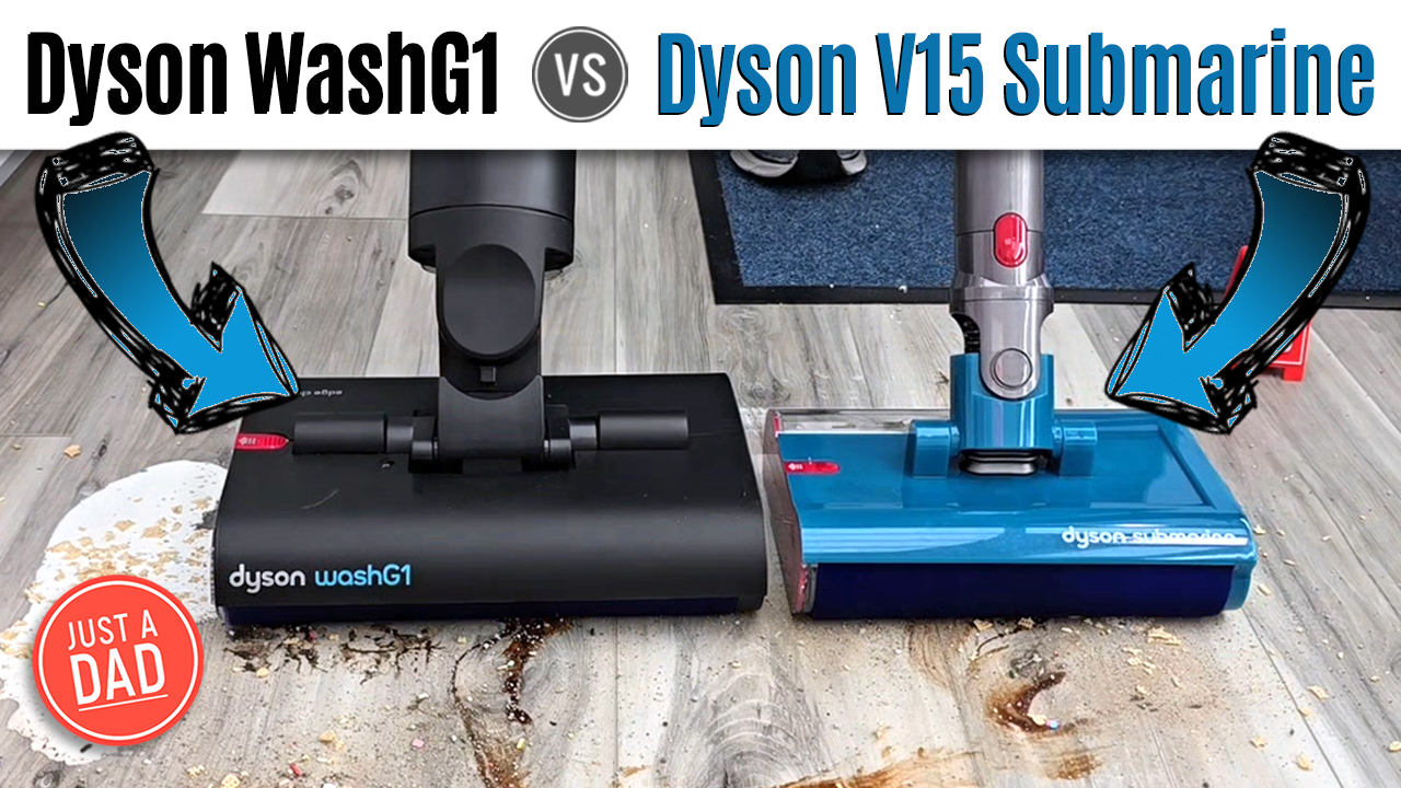 Watch Dyson WashG1 vs Dyson V15 Submarine HONEST COMPARISON on