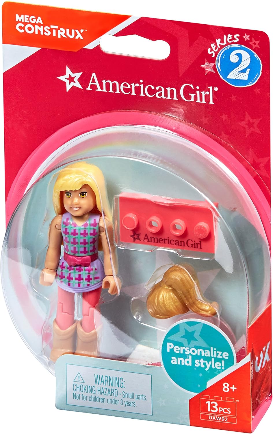 Mega Construx American Girl Pretty Plaid Outfit