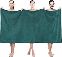 Vista 43 de American Soft Linen Juego de toallas de lujo de 6 piezas, 2 toallas de baño, 2 toallas de mano y 2 toallas pequeñas, toallas turcas 100% algodón