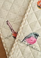 Vista 7 de Maison d' Hermine - Guante de horno doble de 7 x 35 pulgadas, con bucle, 100 % algodón, resistente al calor, cocinar, sartenes, hornear, microondas