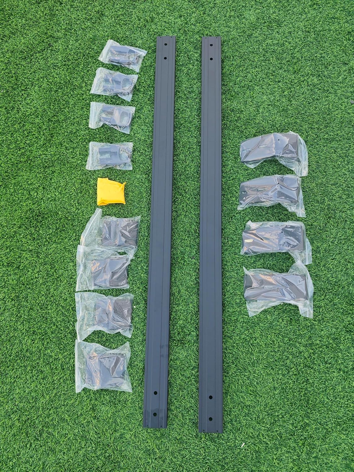 2Pcs Crossbar Cross Bar Roof Rack Rails Aluminum Fits for Suzuki JIMNY 2019-2024