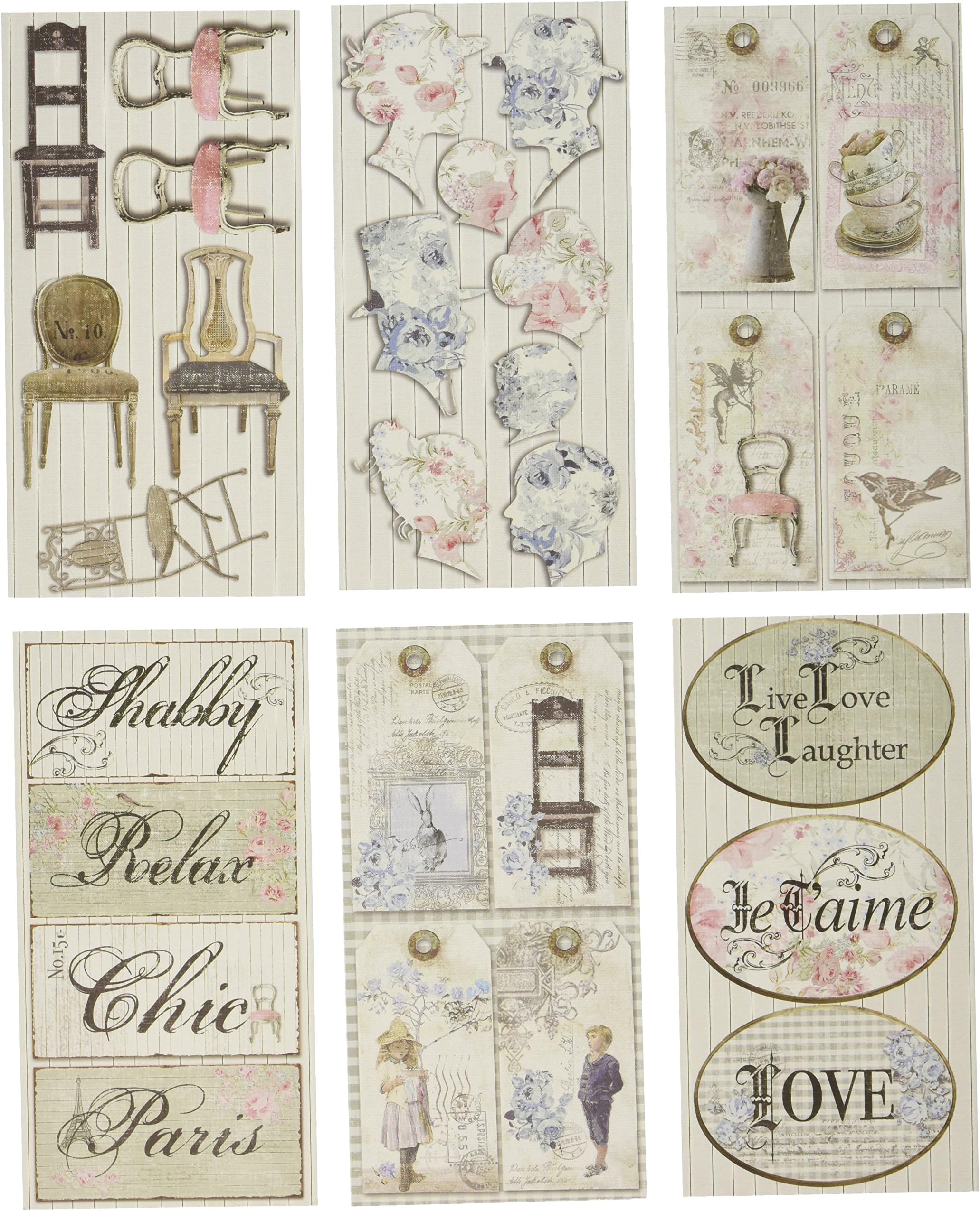 Shabbylicious MC60 001A Fabscraps Pre Cut Journal Box for Scrapbooking