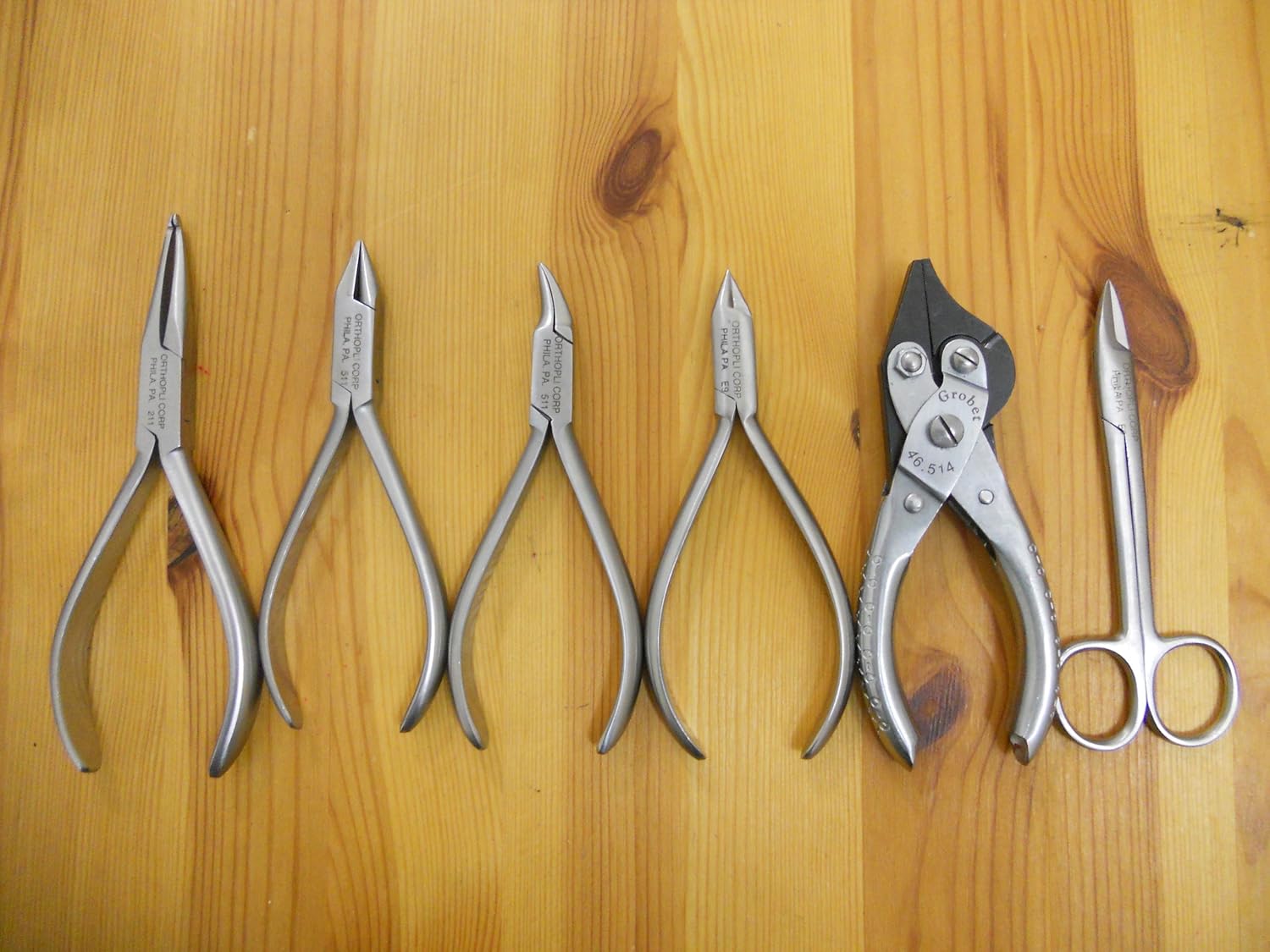 Orthodontic Pliers Set of 6 New Everything Else
