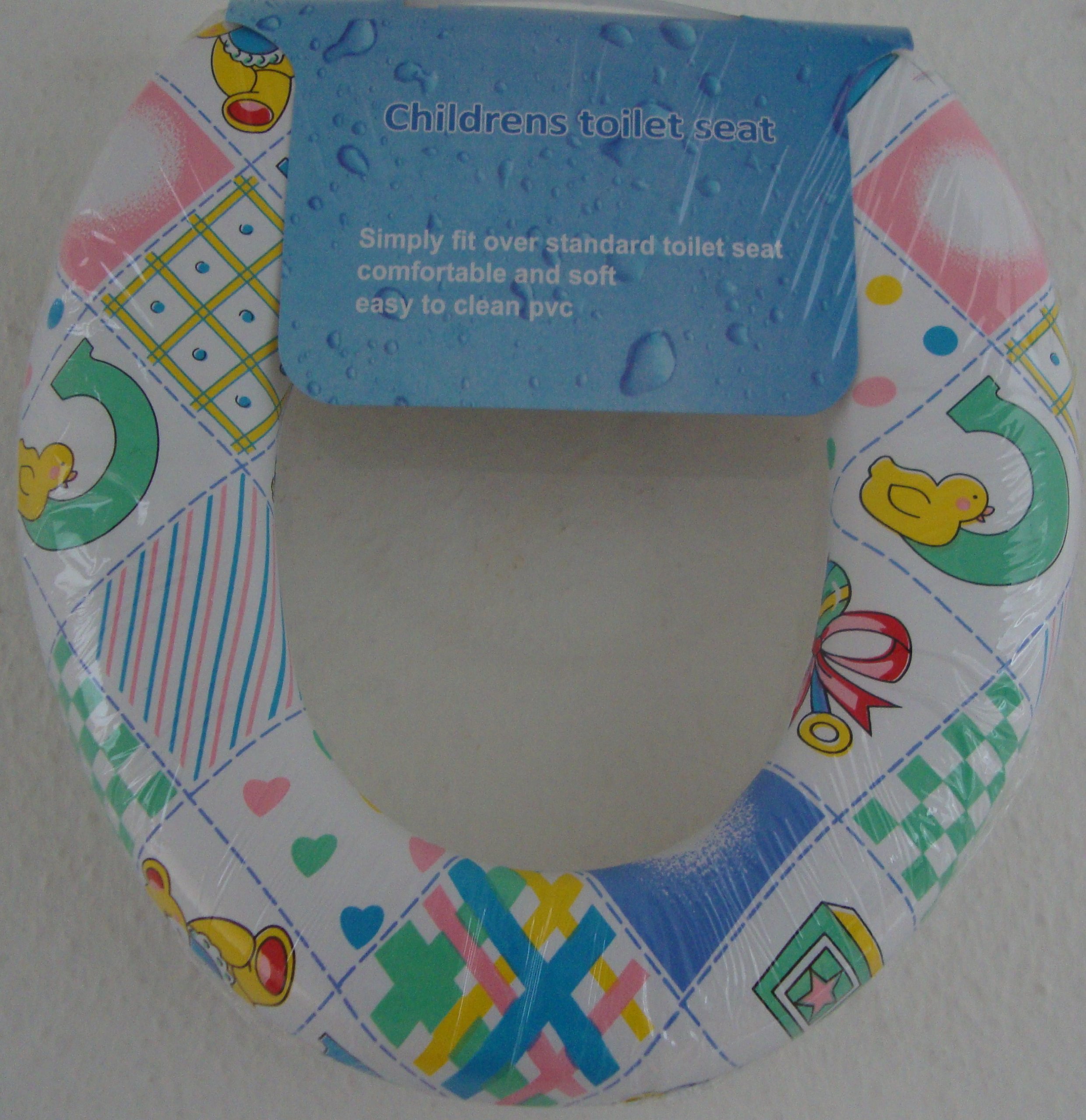 CHILDRENS PADDED TOILET SEAT (DUCK DESIGN ONLY)