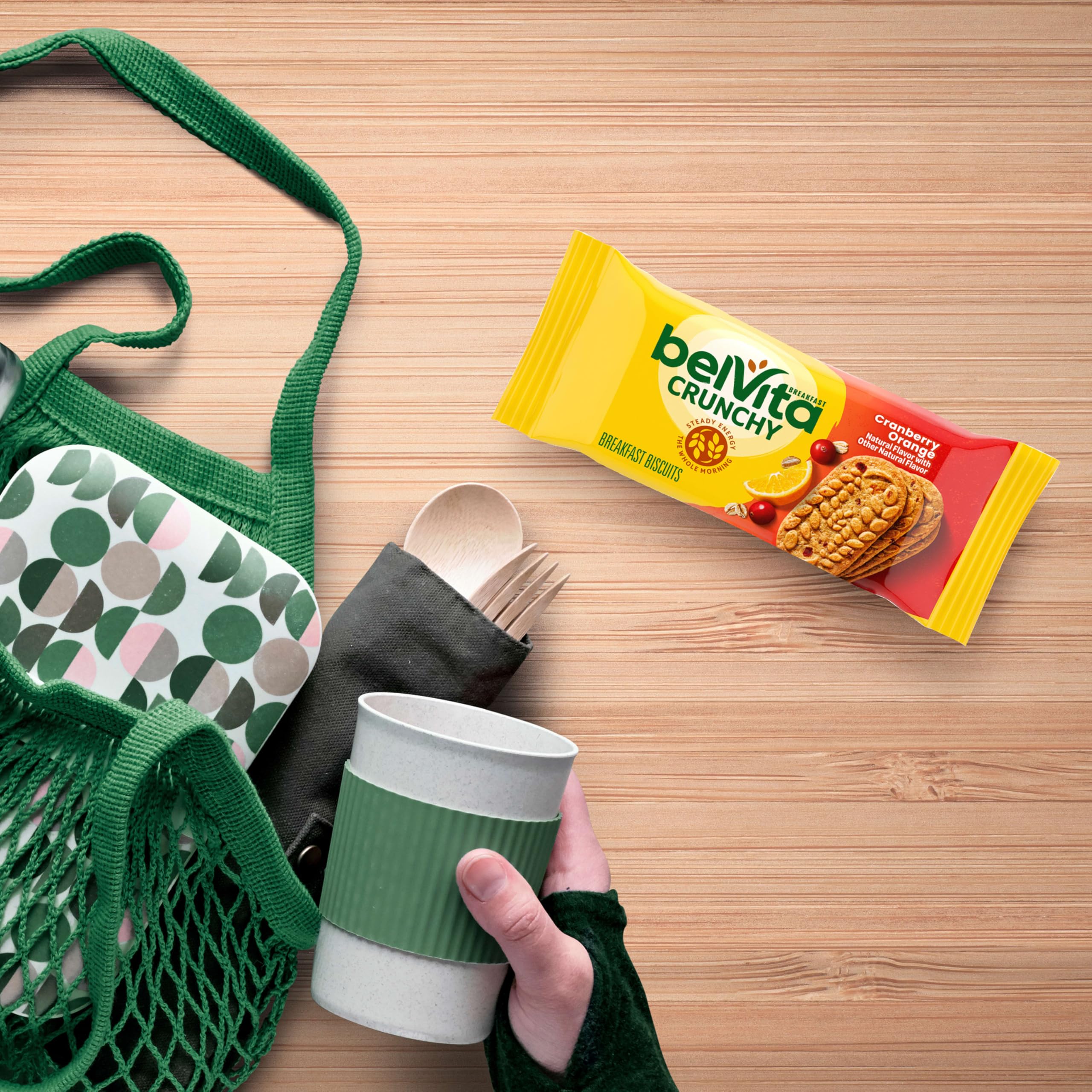belVita Frühstücksriegel Kekse Variety Pack, 4 Geschmacksrichtungen, 30 Packungen insgesamt, 6 Boxen (4 Kekse pro Packung)