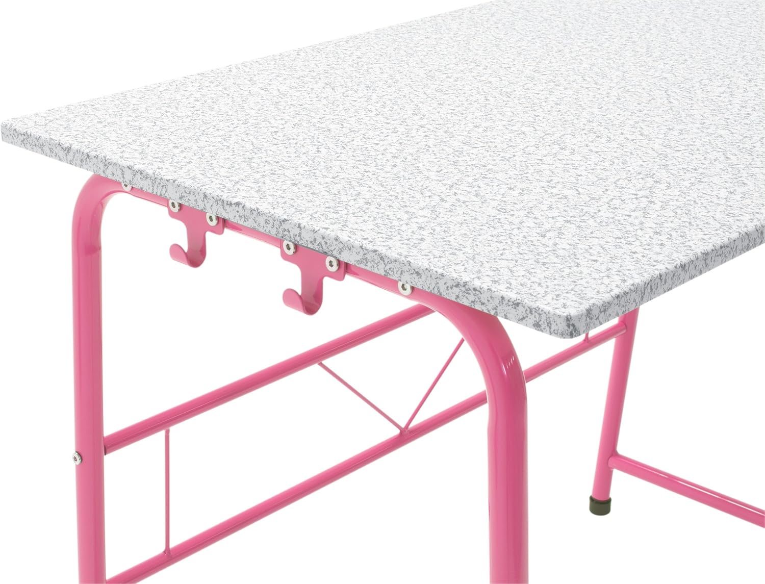 Best Quality 🔥 SD Studio Designs Project Center, 55125 Craft Table Play Desk with Bench, Pink/Gray