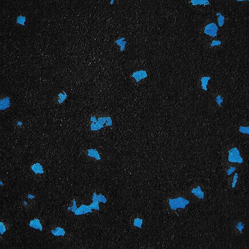 Miniatura 24 de IncStores Tapete prémium de 4 x 6 pies, tapete de ejercicio de goma vulcanizada, alfombrillas de alta densidad para suelo de gimnasio, gimnasio