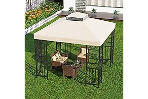 Replacement Canopy 10x10 10'x10' for Gazebo Canopy Top Cover Only