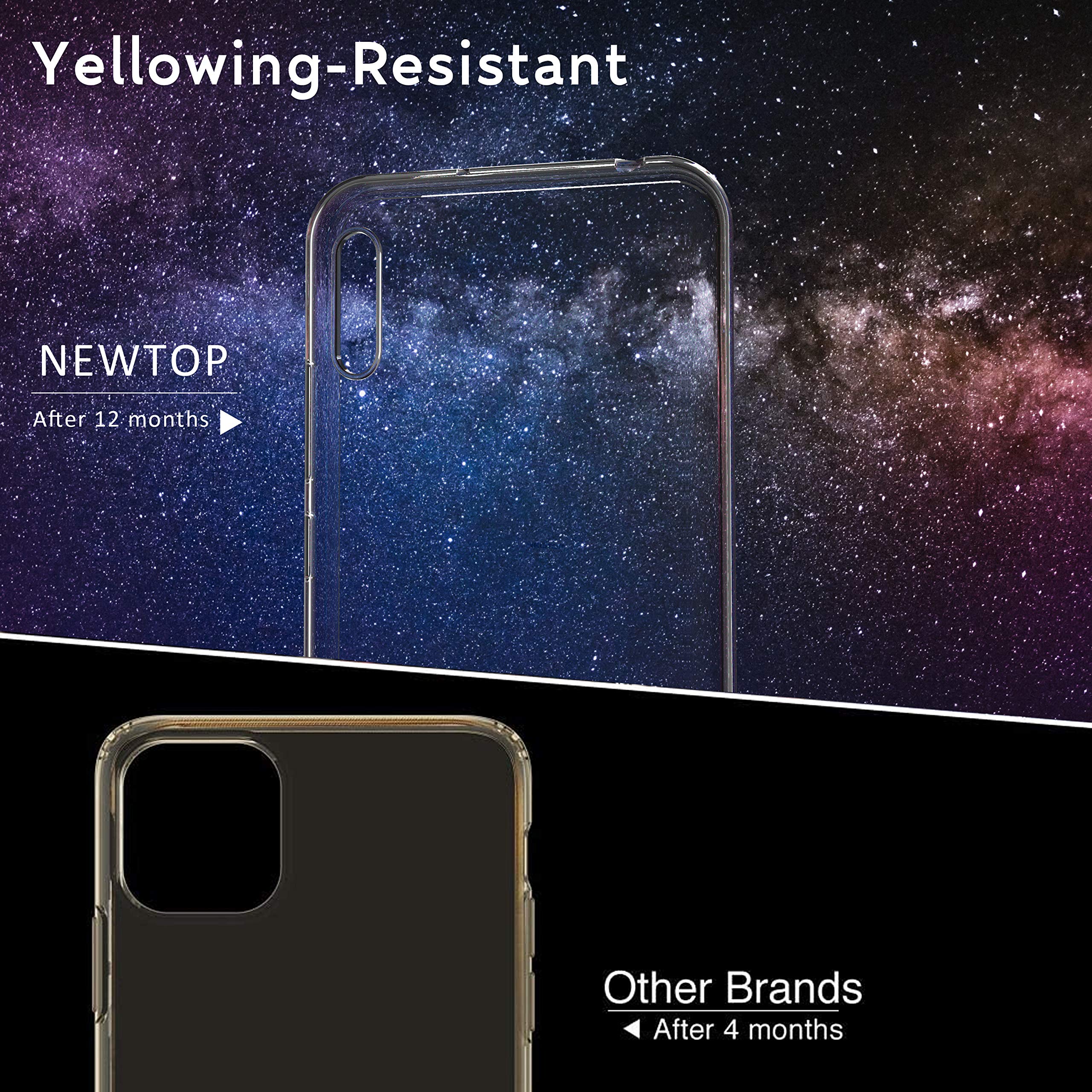 Custodia Morbida In Silicone Newtop Per Huawei Y6 2019 – Colore Azzurro, TPU Slim - Foto 3