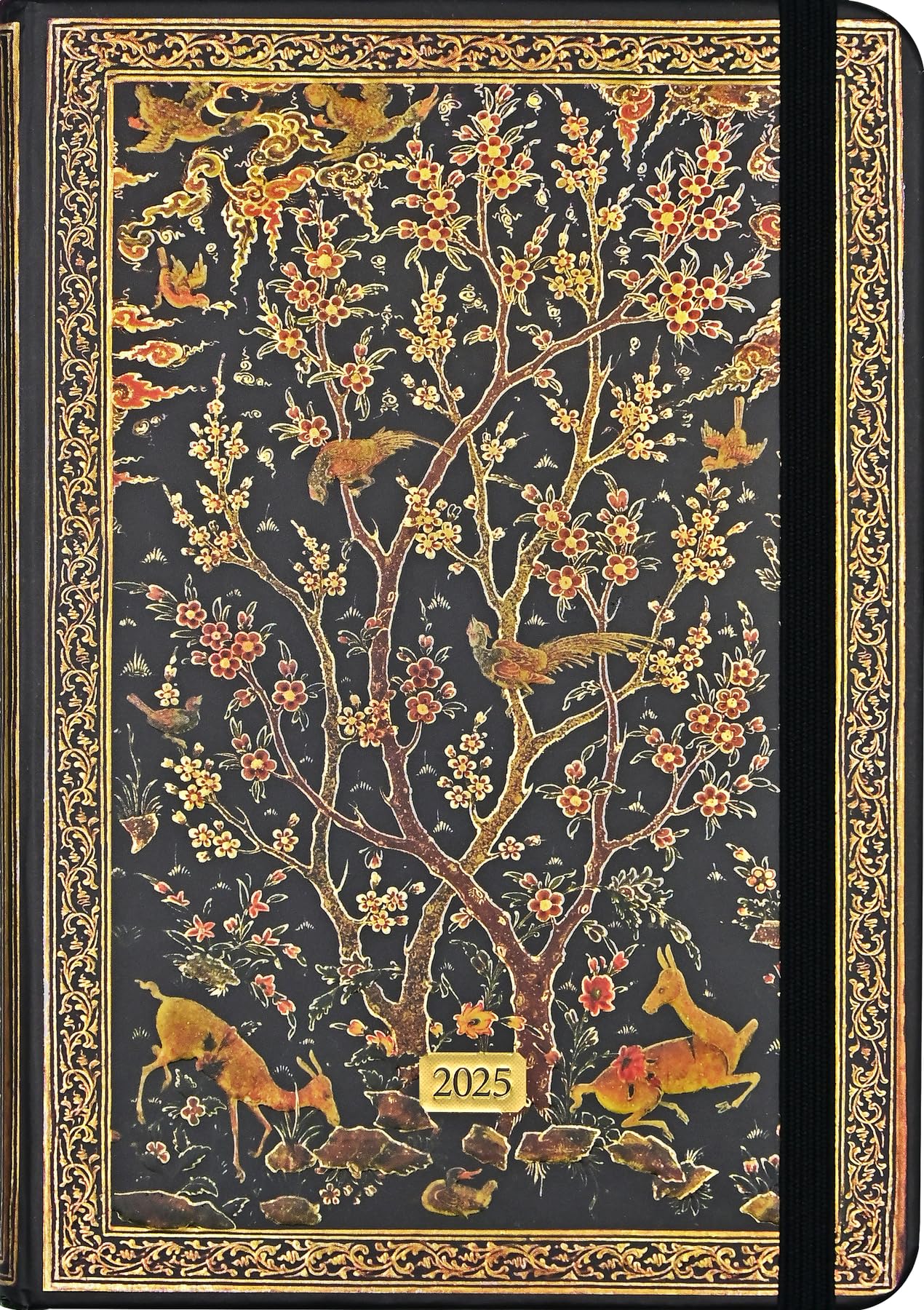 2025 Persian Grove Weekly Planner (16 months, Sept 2024 to Dec 2025)