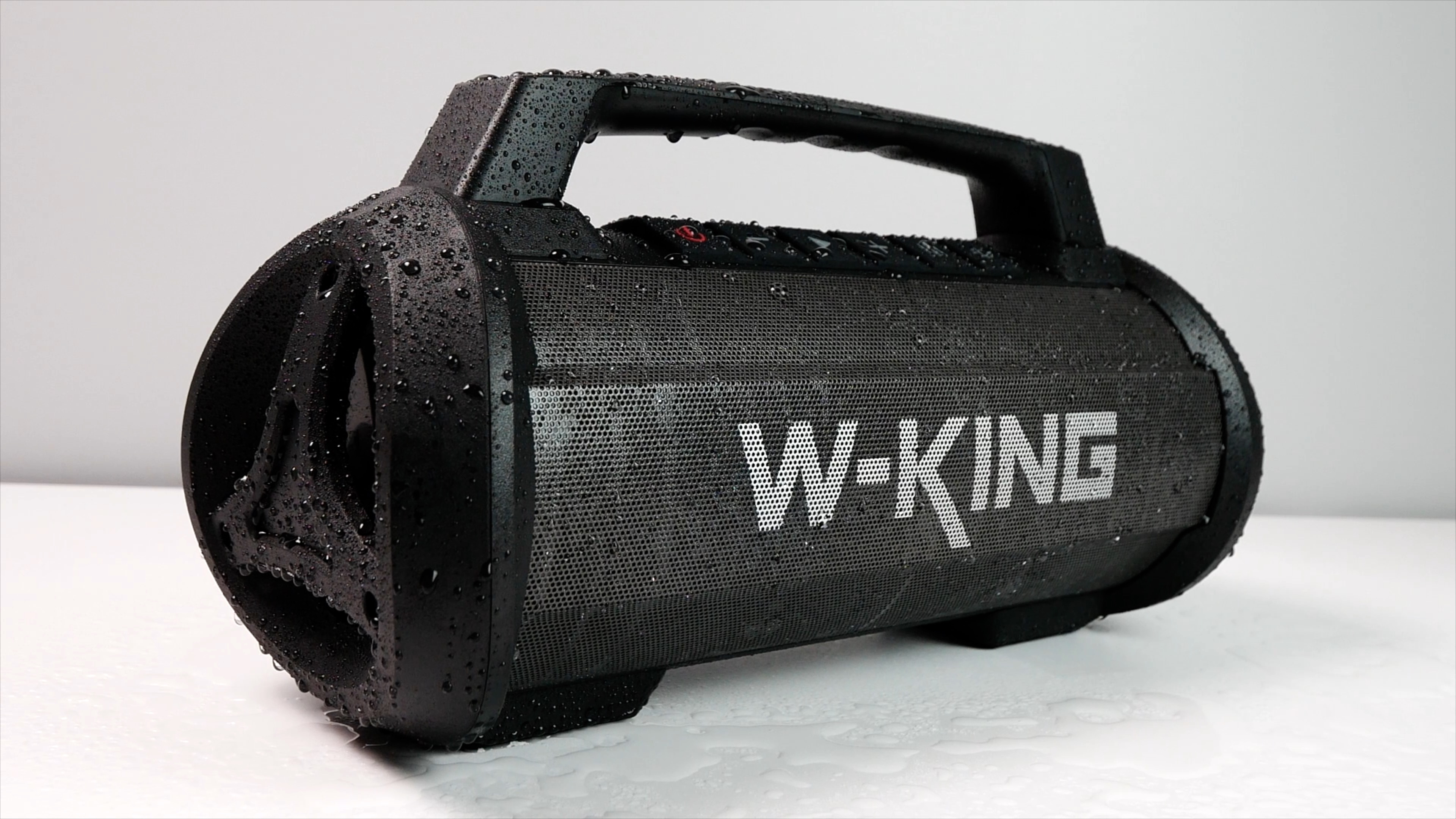 外箱付き　Q3037　W-KING D10 Bluetoothスピーカー D10 - with Wireless Mic – W-KING