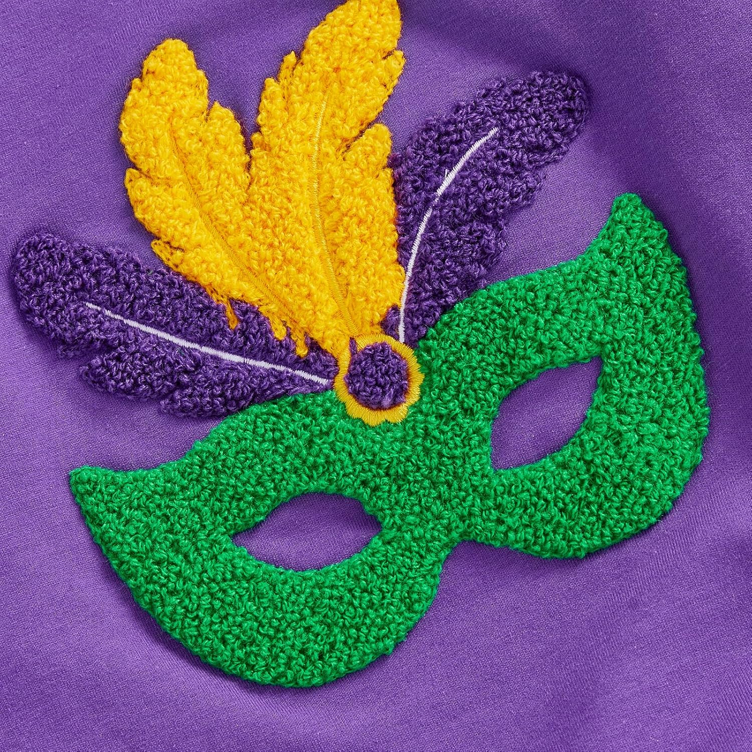 BemeyourBBs Kids Toddler Girl Mardi Gras Outfit Crewneck Sweatshirt Tutu Skirts Set 2 Piece Cute Little Girl Clothes - Image 6