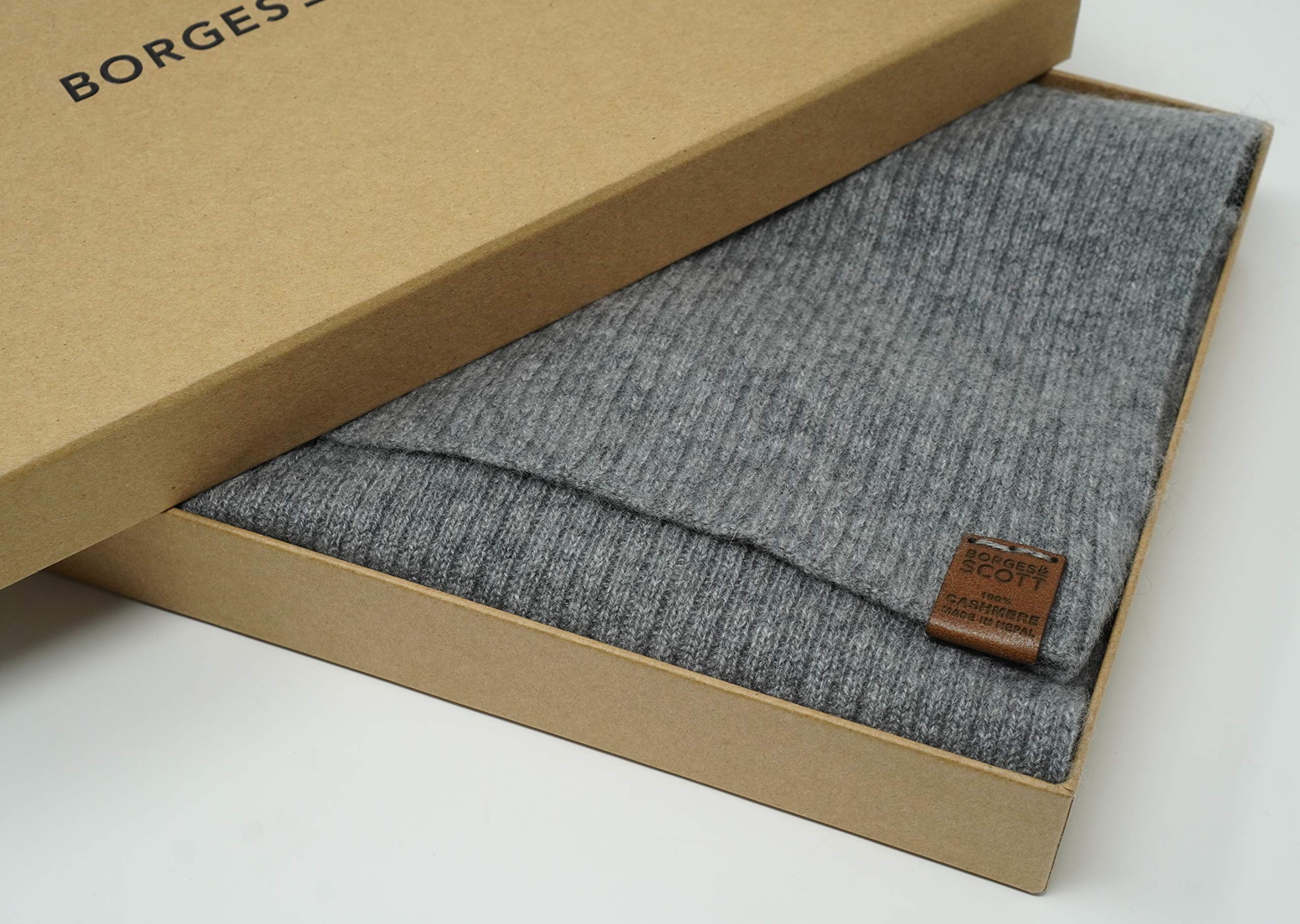 Borges & Scott Sciarpa in puro cashmere - 100% Cashmere - Made in Nepal