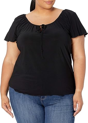 Womens plus peasant tops Clearance