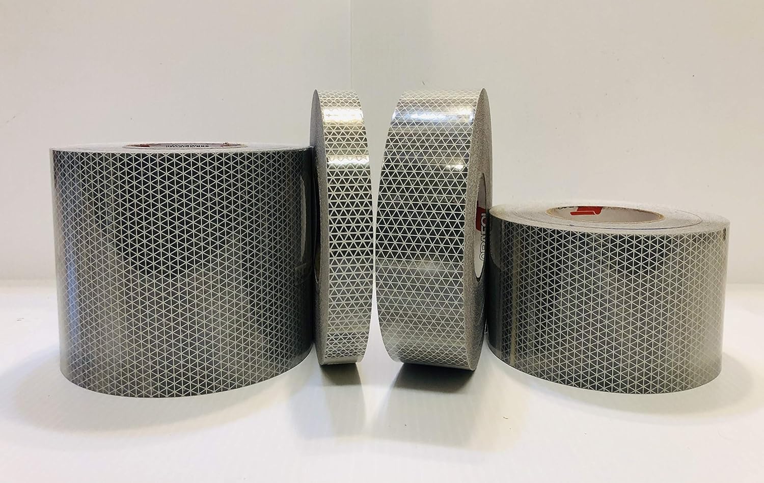 Oralite V98 White Reflective Tape Reflexite Orafol Prismatic Safety Tape 1", 2", 4", 6" (4" x 5')