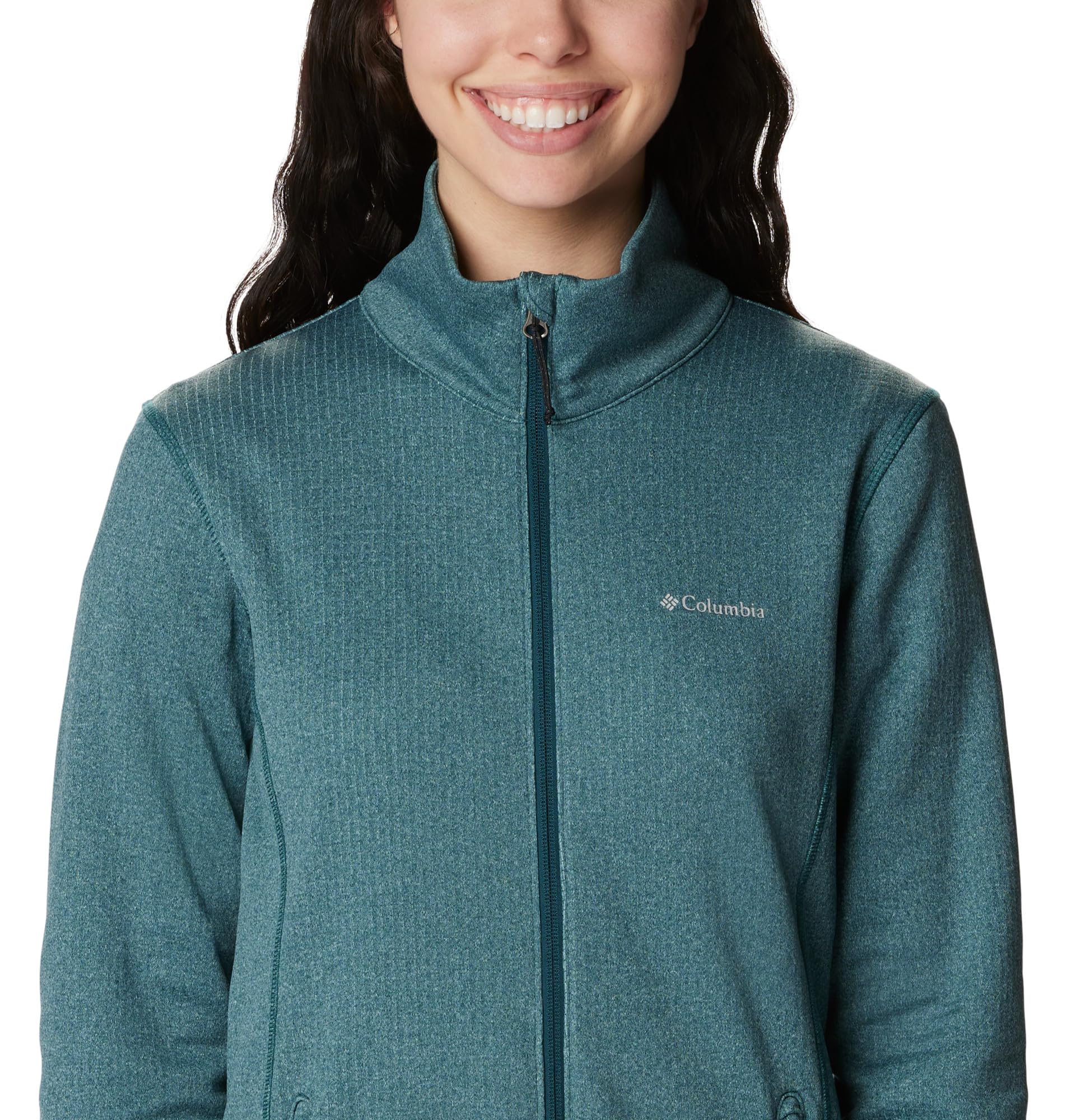 Columbia Damen Park View Grid Fleece Full Zip Park View Grid Fleece Full Zip
