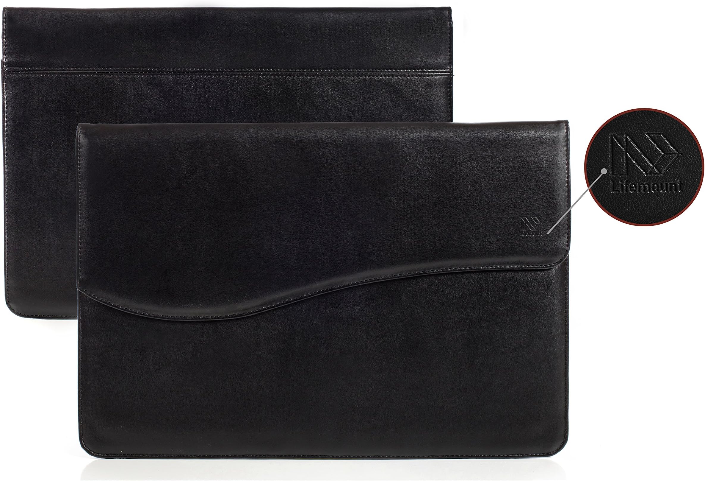 Tablet & MacBook Sleeve for 11" 12" 13" Sleek Design Laptop Case, Lifetime Warrantee (Black)