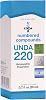 UNDA 220 Numbered Compounds | Homeopathic Preparation | 0.7 fl. oz