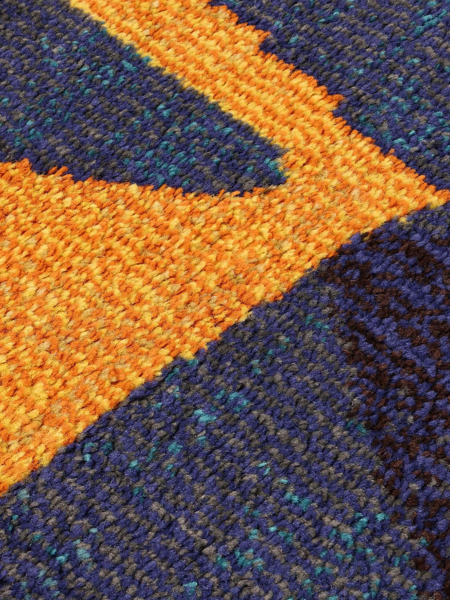 RugVista Halle Tapis, Ø 150 cm, Bleu