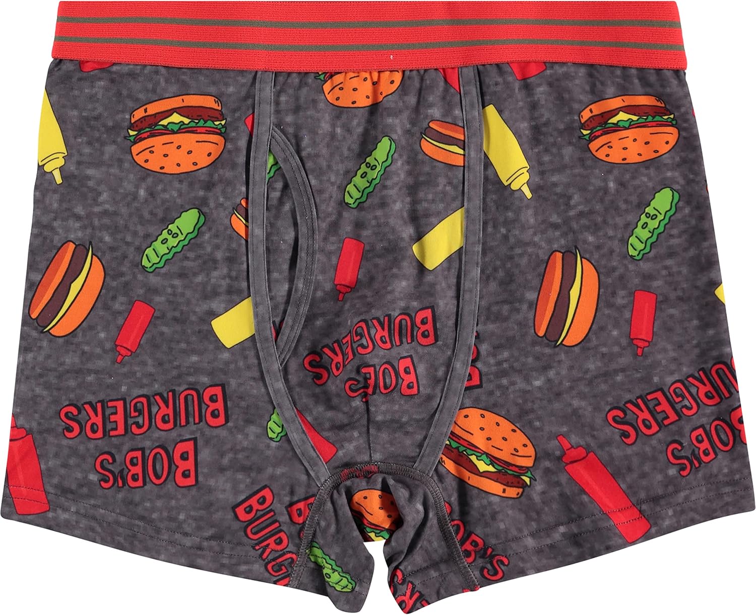 Bob's Burgers Mens Boxer Briefs Mens 2 Pack Boxer Briefs Underwear - Bob, Tina & Louise Belcher
