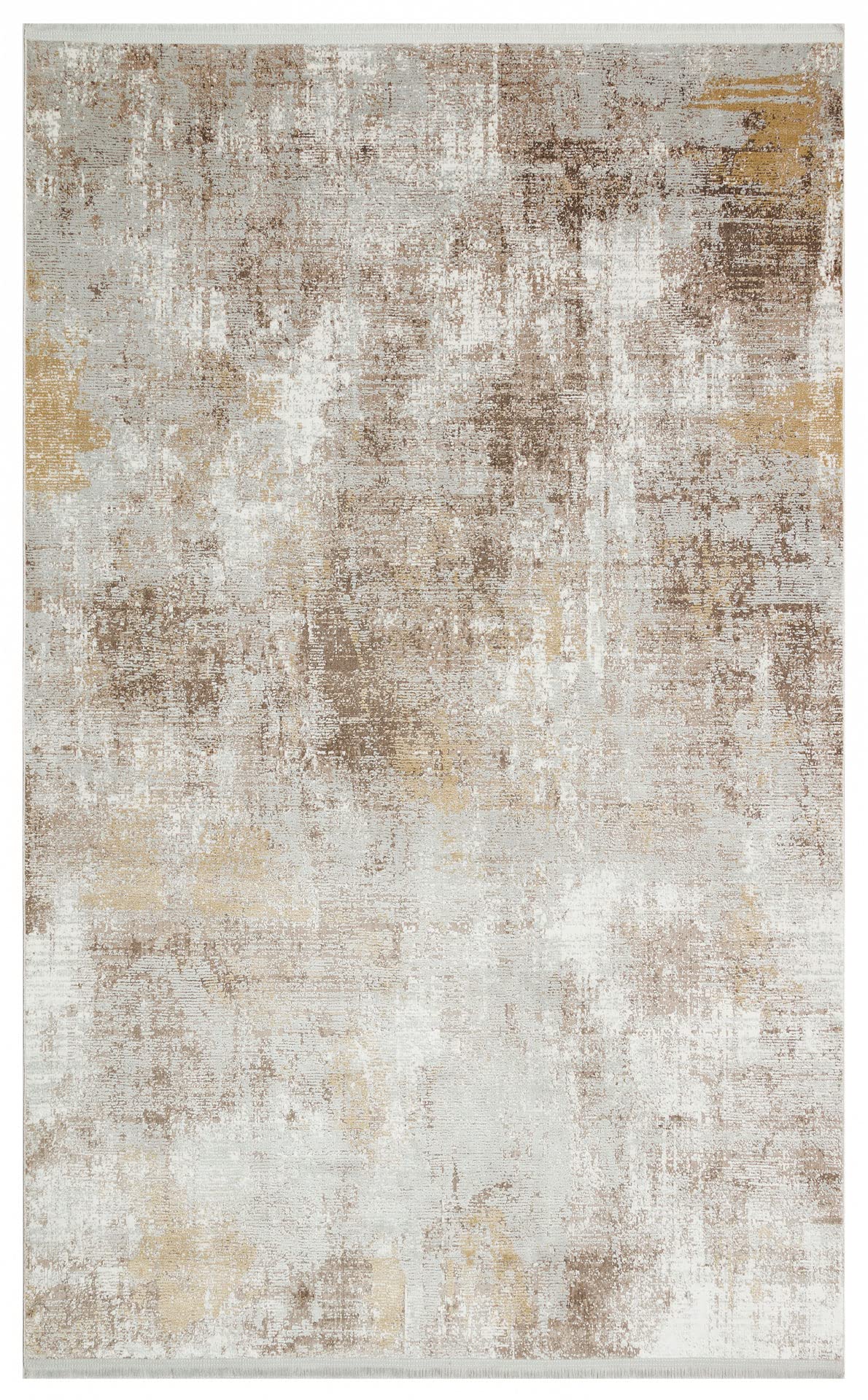 Tapis haut de gamme Verona 14 Crème/Vizon style raffiné 80x300 cm