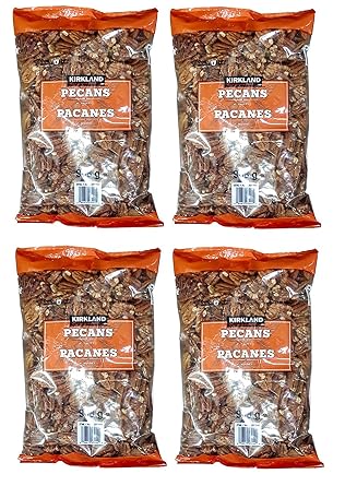 Kirkland Signature Pecan Halves, 2 Pound 4 Pack
