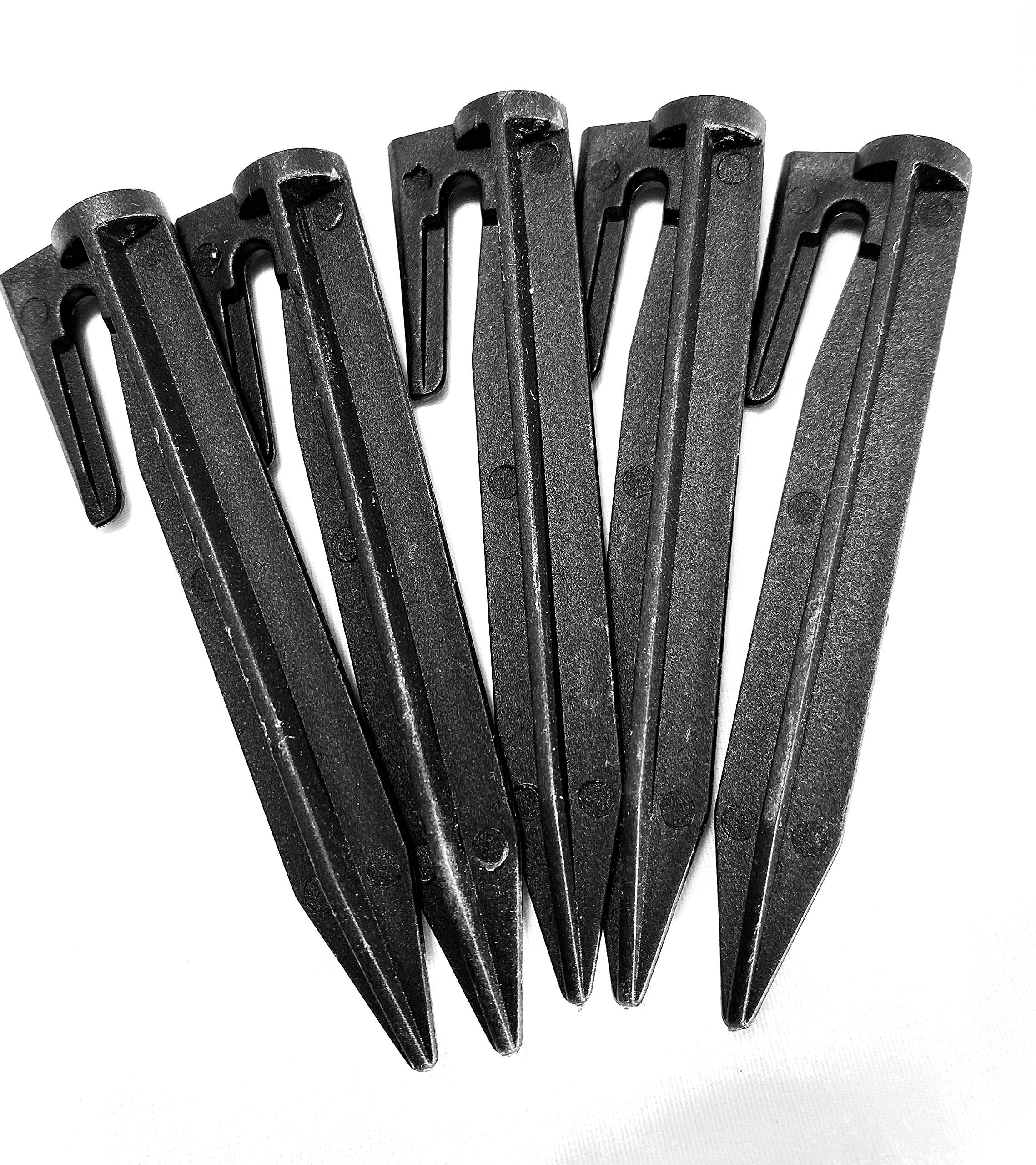EMBerg (500 punti) - Picchetti in plastica per falciatrici Robomow, Husqvarna Automower, Worx Landroid, recinto per animali domestici, per uso in recinzione da giardino (500 pezzi)