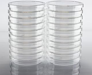Sterile 100 mm X 15 mm Petri Dish with Lid, Vented, 2 x Pack of 10