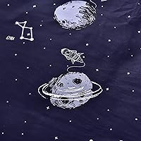 Vista 487 de Colchón futón japonés de piso gris constelación, de piso tatami, portátil, para acampar, para niños, sofá cama plegable enrollable con protector