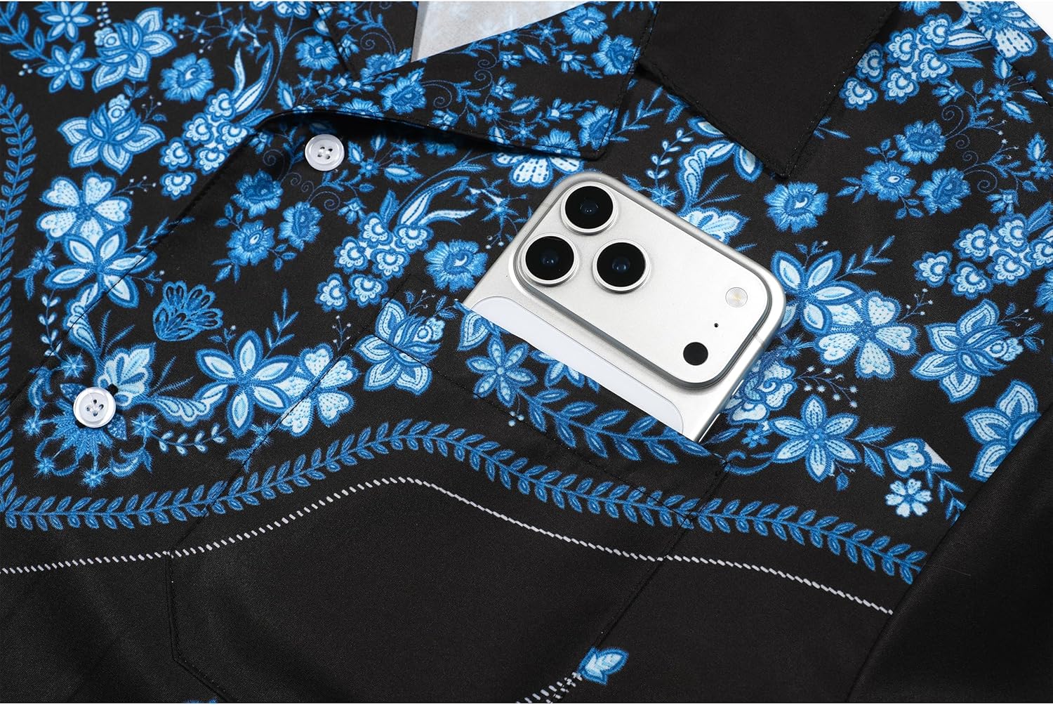 Men Mardi Gras Shirts,Mardi Gras Button Down Shirts,St.Patricks Day Shirt,Hawaiian Holiday Shirt - Image 8