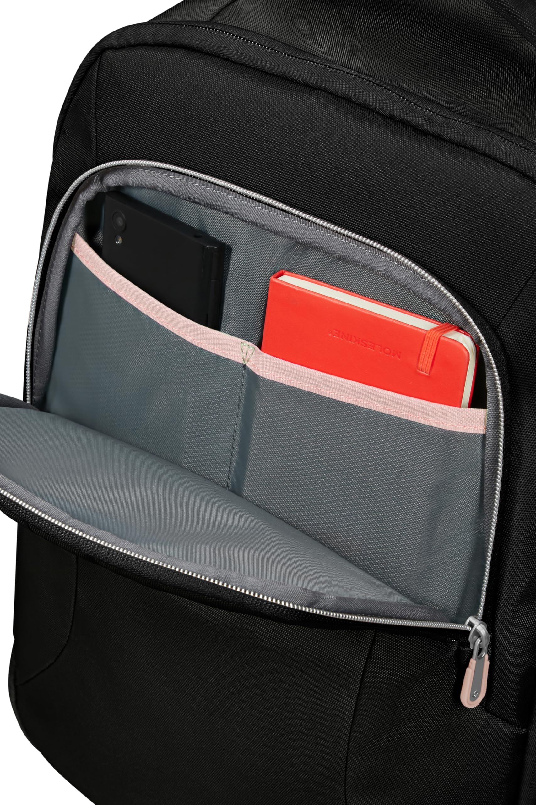 Samsonite Guardit Classy 2.0 - Sac Cabine EasyJet (45 x 35 x 20 cm, 27.5L, 0.80 kg) - Bagage Cabine Sous-siège, Sac à dos Avion M Underseat, Noir