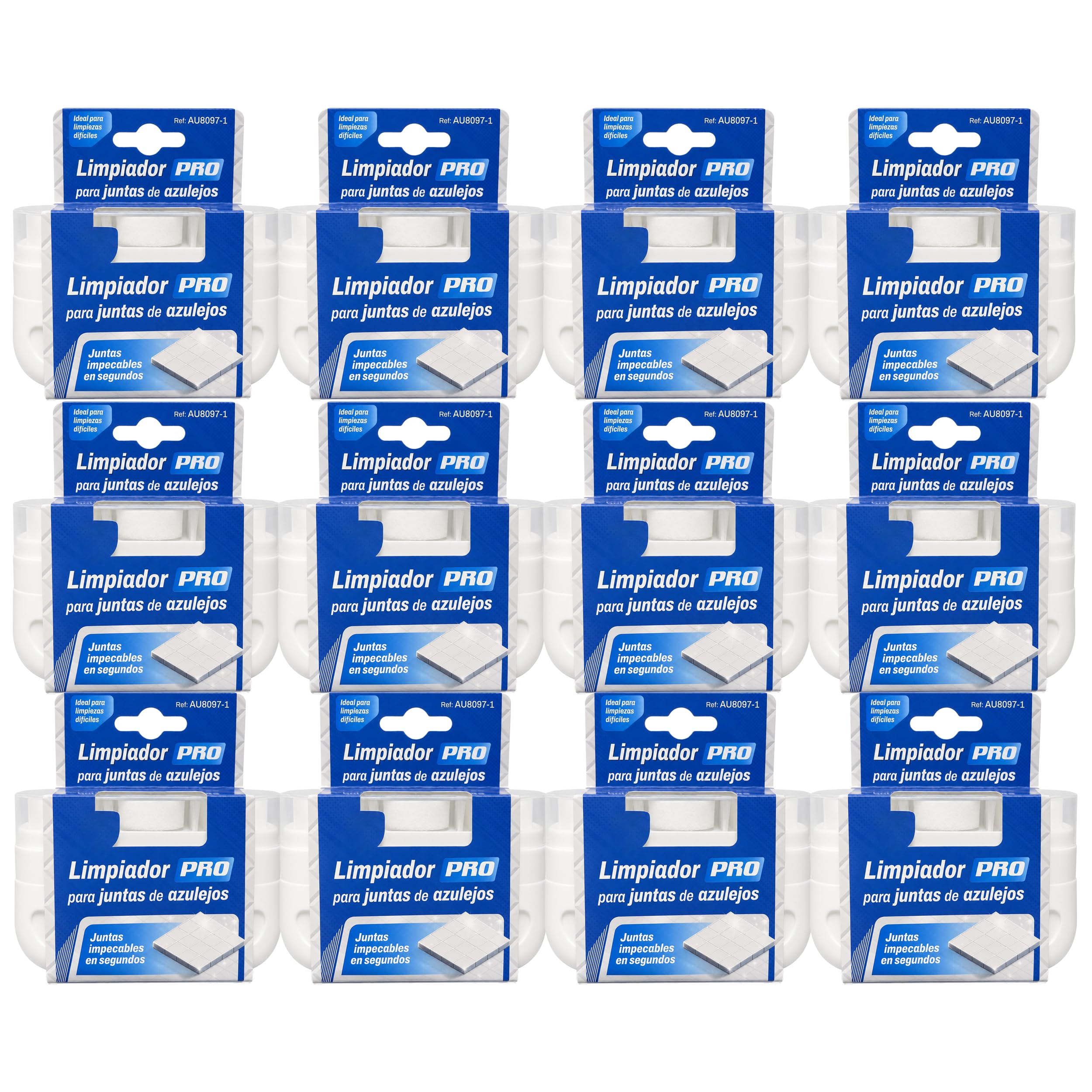 Limpiador de juntas 100 ml, cepillo mágico para azulejos, pack de 12