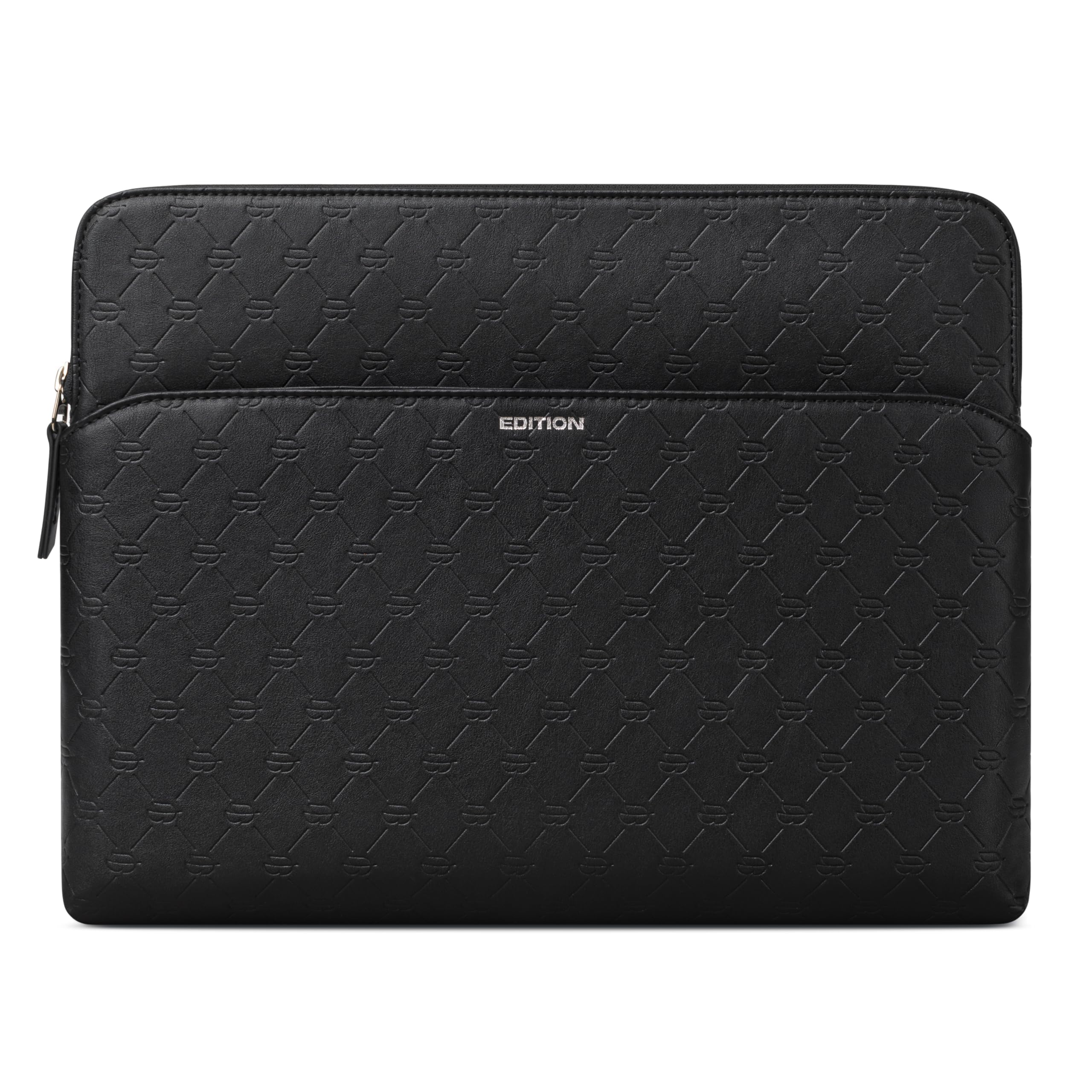 Comfyable x Edition - Custodia per laptop in finta pelle da 13" e 14", compatibile con MacBook Air M5 da 13" e MacBook Pro M5 Pro/Max 2026 da 13", custodia da viaggio per Mac con tasca frontale con