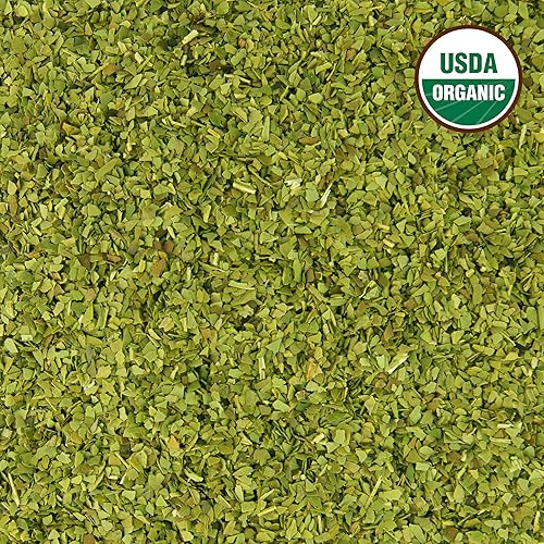 Miniatura 5 de Yerba Mate Tea 1LB (16Oz) HI-CAFEÍNA 100% CERTIFICADA Orgánica SUPER-GREEN Yerba Mate | Sin polvo | Fresco - Nunca envejecido (Ilex Paraguariensis)