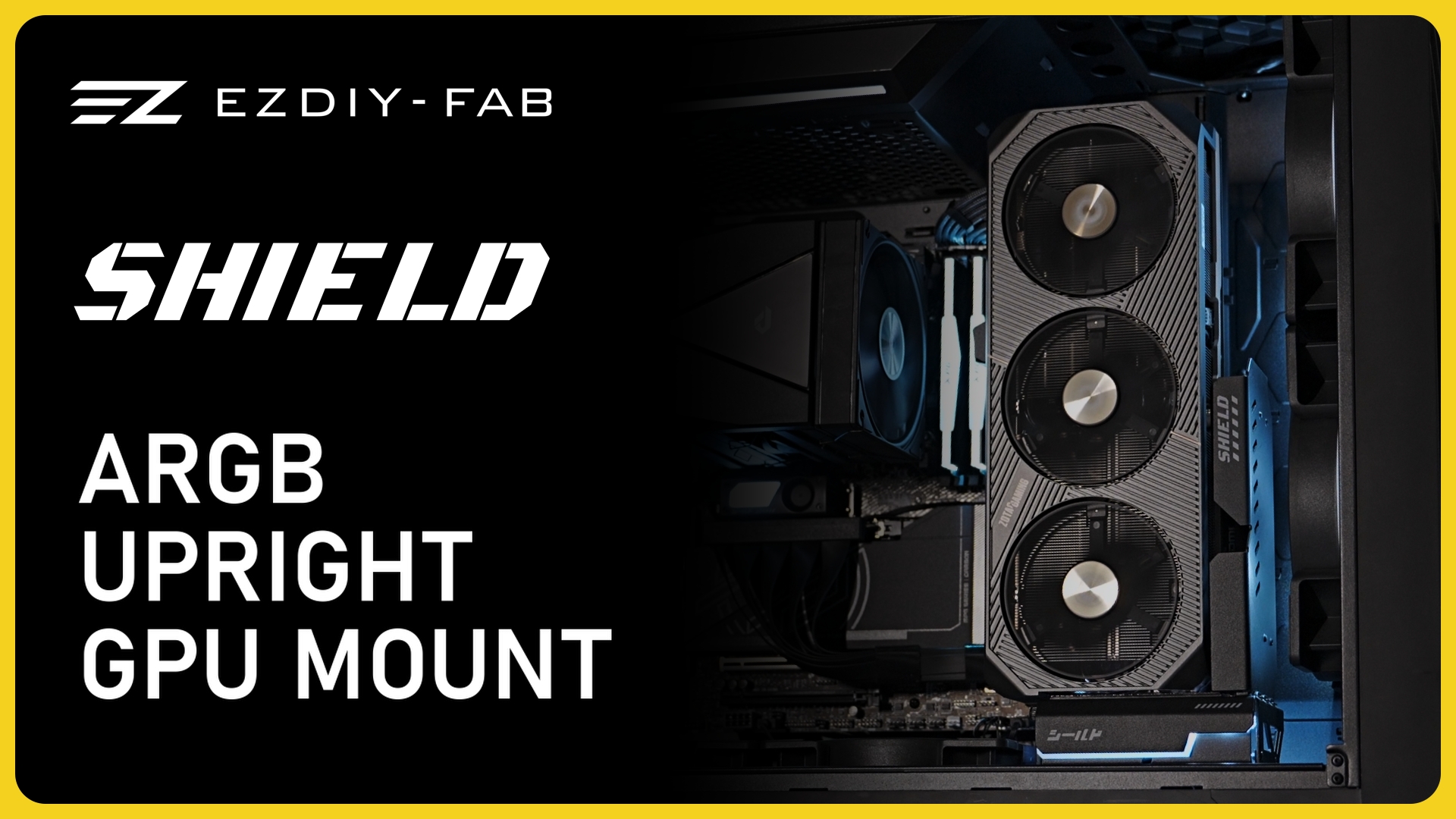 Amazon.com: EZDIY-FAB Shield ARGB Upright GPU Mount with PCIe 5.0