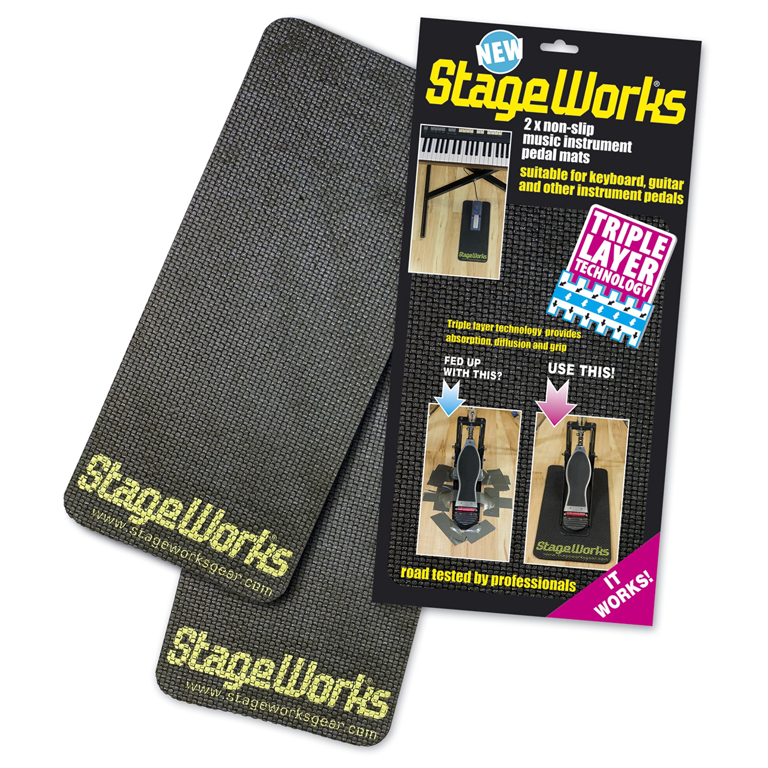 Amazon.co.jp: Stage Works Non-slip Pedal Mat : Musical Instruments