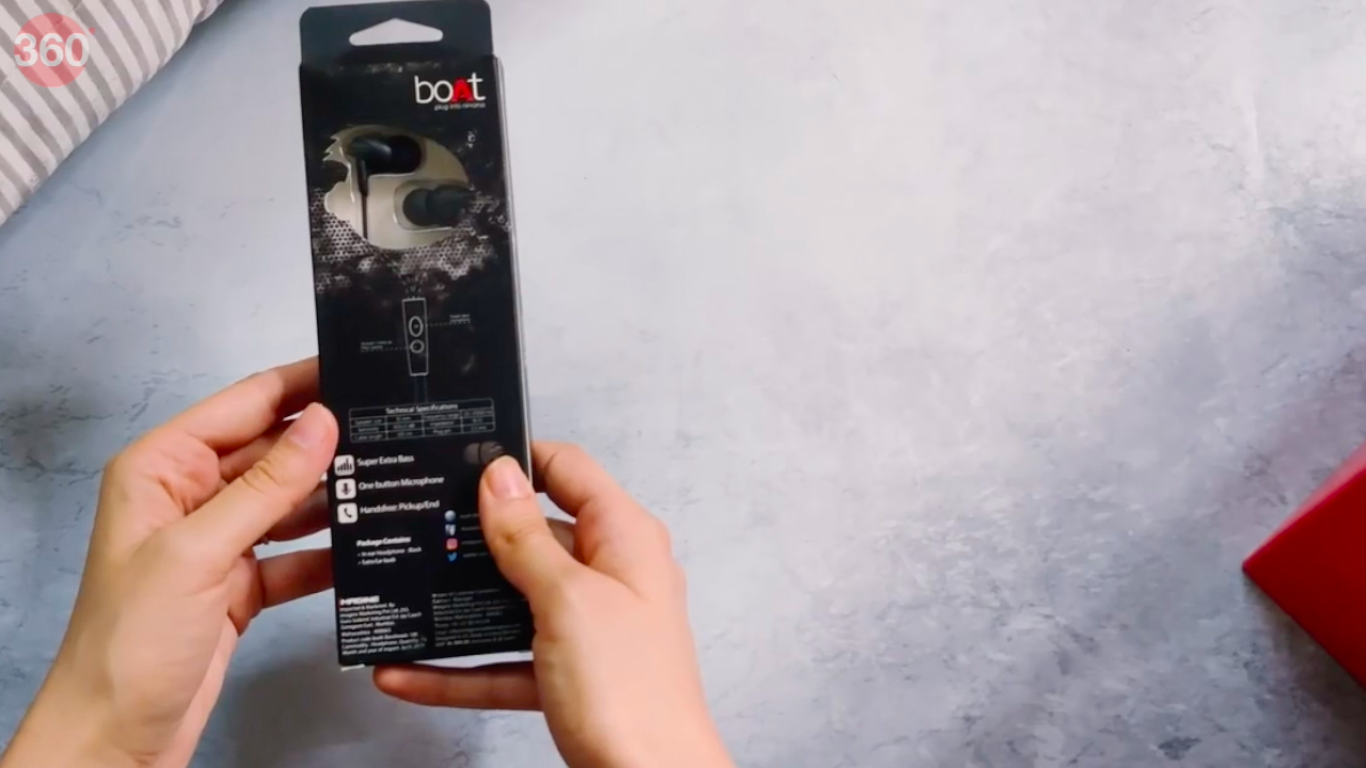 boAt Bassheads 100 Earphones Unboxing & First Look