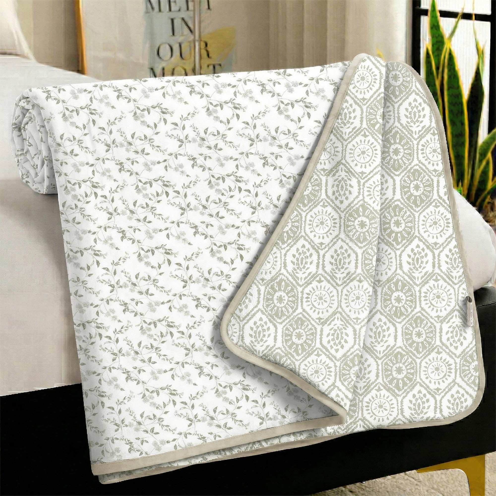 Story@Home 100% Cotton King Size Comforter (150 GSM) – king size comforter