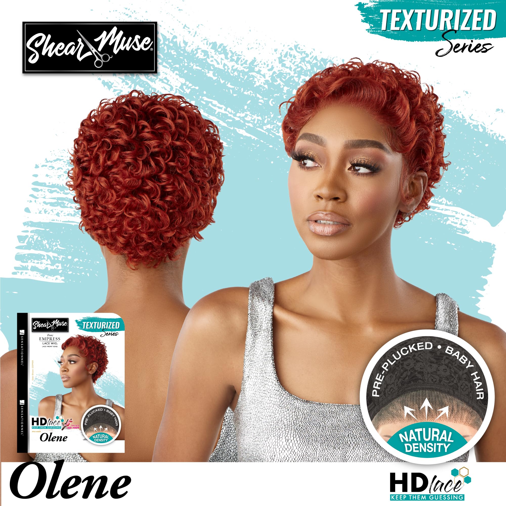 Amazon.com : Sensationnel Shear Muse Lace Wig - Olene Deep