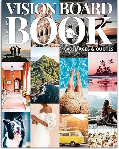 Vision Board Book Magazine for Women - 1000+ Diverse Pictures,