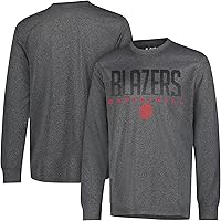 Vista 53 de Ultra Game Men's NBA Official Super Soft Game Day Long Sleeve T-Shirt Color del