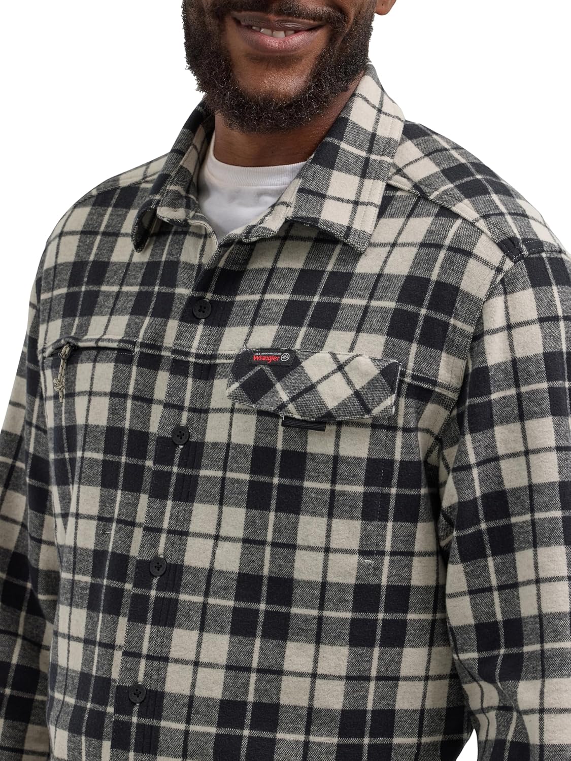 ATG Mens Campsite Button-Down Plaid Shirt - Image 5