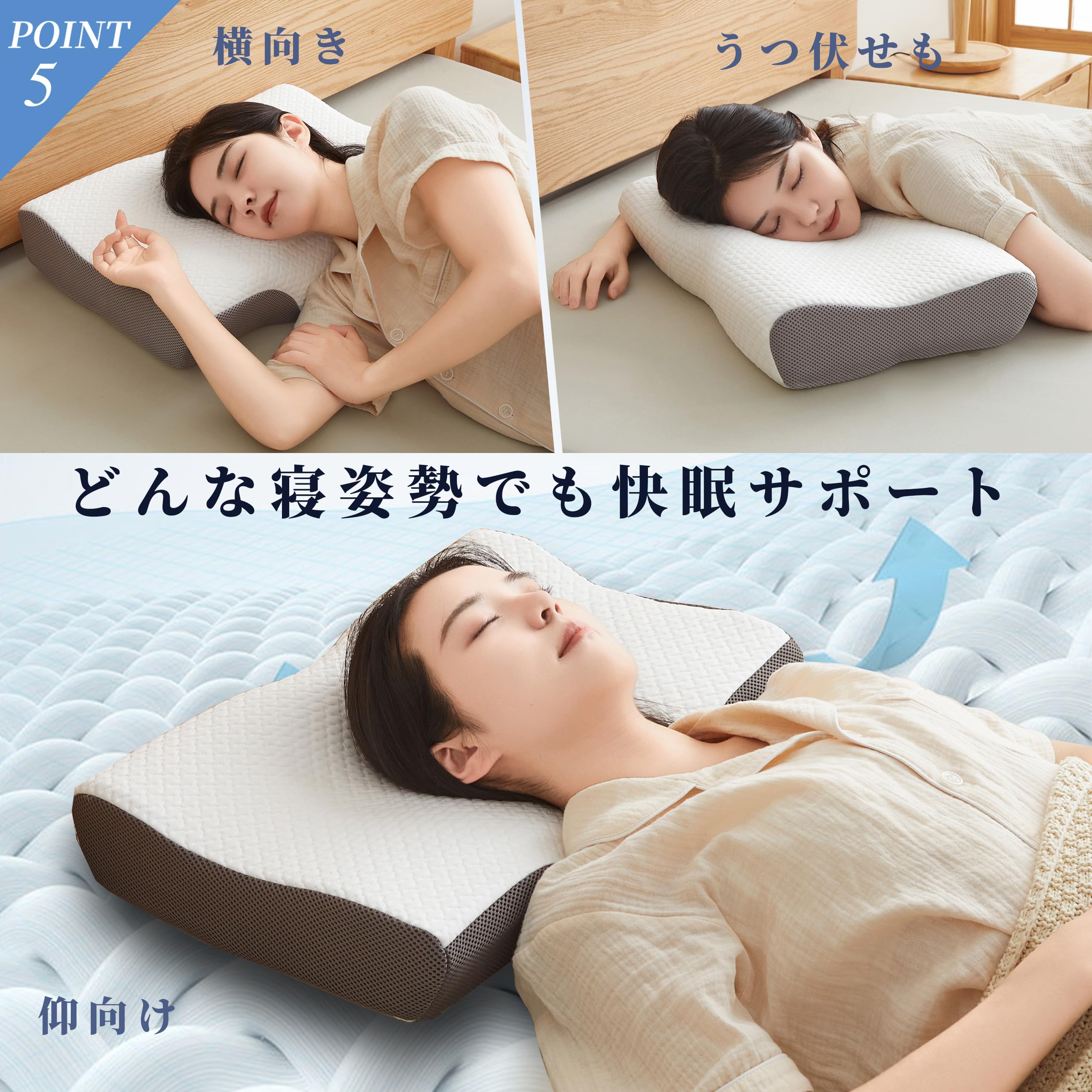 Amazon｜DreamCat's 枕 低反発枕 日本製 まくら 首が痛く