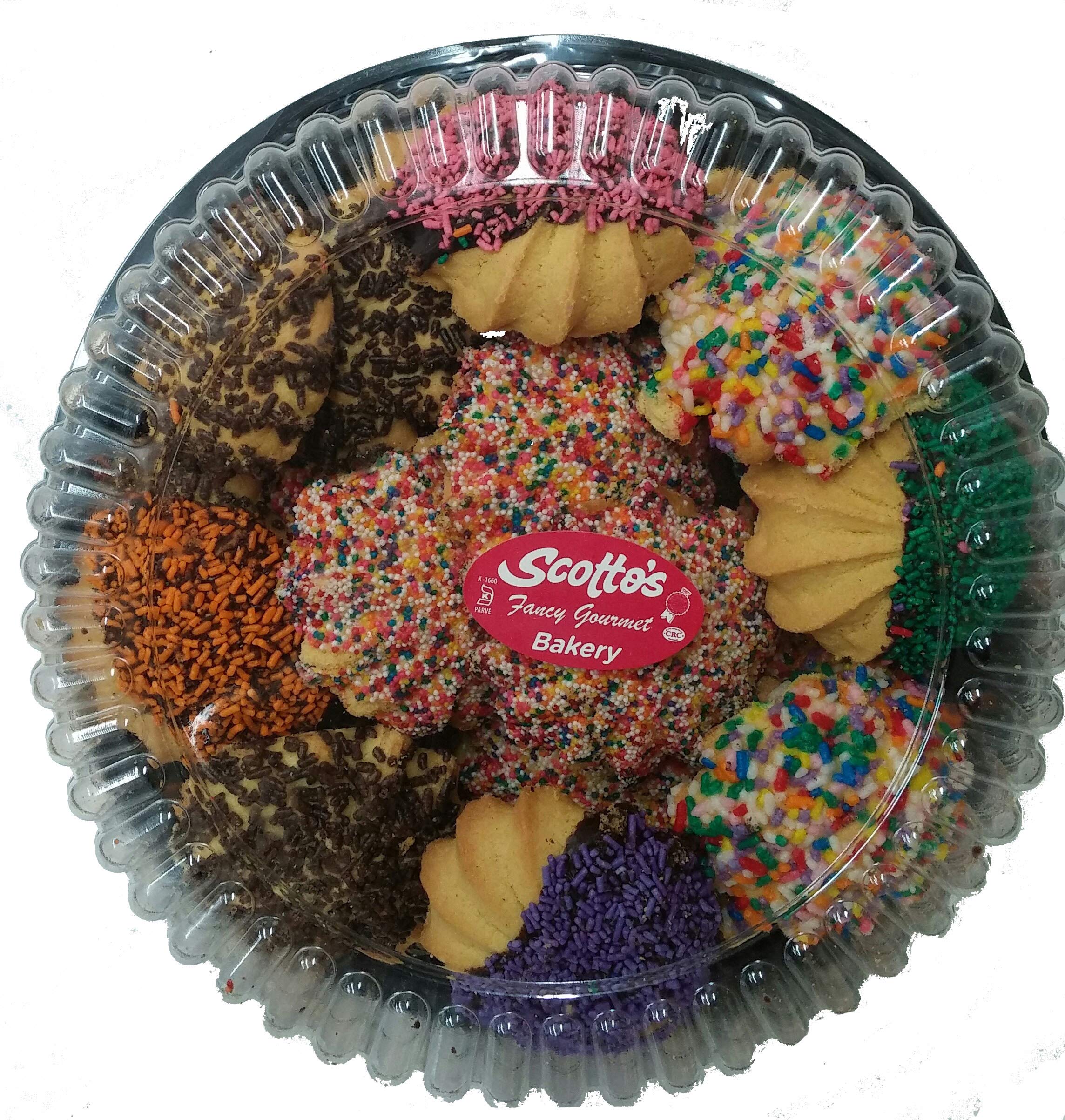 Amazon.com: Scottos Cookies Fancy Assorted - 2 LB Platter : Grocery &  Gourmet Food