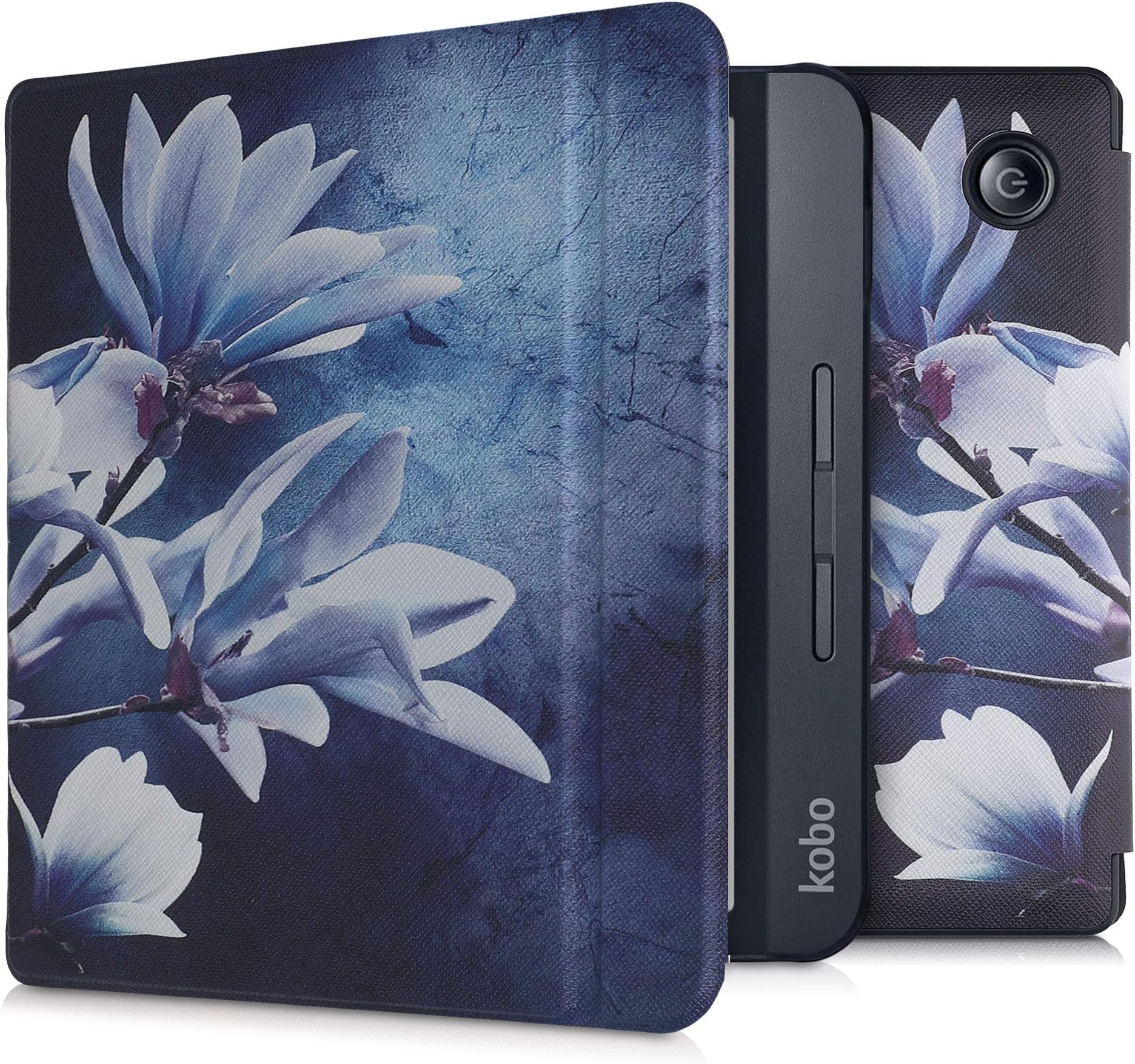 kwmobile Carcasa Compatible con Kobo Libra 2 Funda Funda con Tapa y