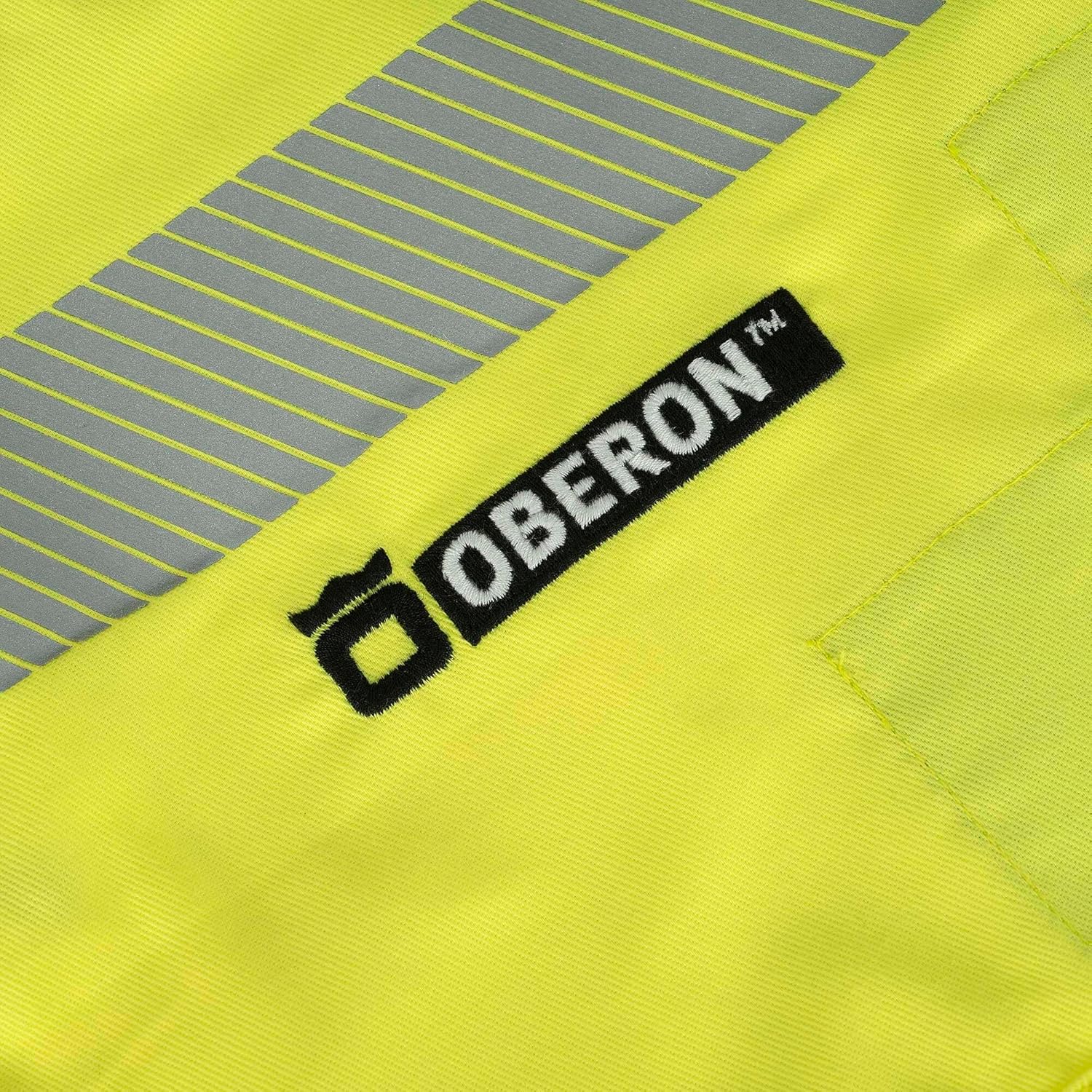 Oberon FR ARC Rated Hi Vis Safety Vest - Flame Resistant with Reflective Tape - Class 2 – 10 Cal - Hi Vis Yellow - Image 16