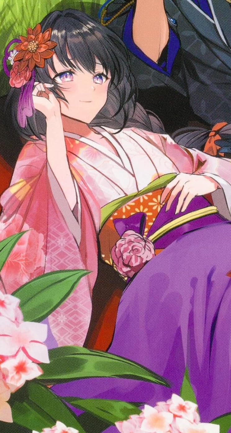 結界師の一輪華 華（はな） iPhoneSE/5s/5c/5 壁紙 視差効果画像