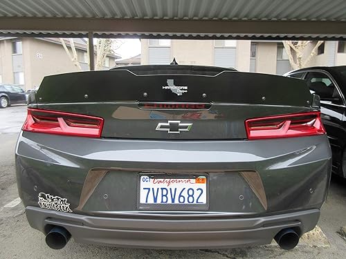 Camaro 6.ª generación estilo hoja alerón Hardcore alto mimbre Bill 2016-22 fabricado en Estados Unidos!