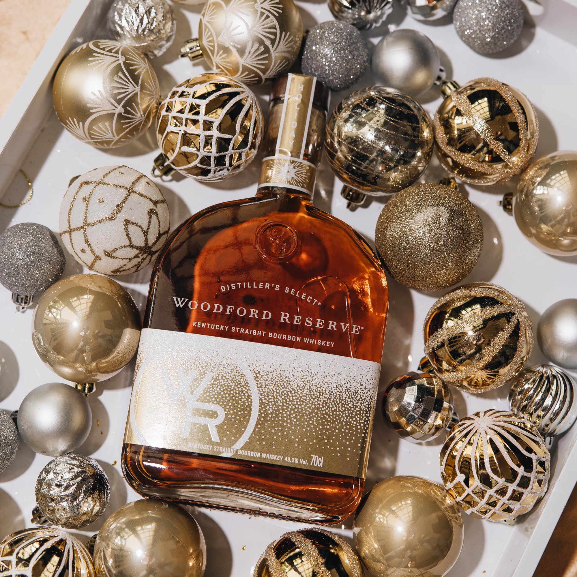 Woodford Reserve Holiday Bottle Bourbon Whiskey 0,7 l - 43,2% Vol.